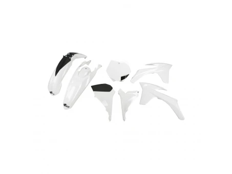 Kit complet plastice UFO KTM SXF 11-12, SX 12 culoare Alb (KT510E047) | KTKIT510047