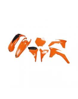 Kit complet plastice UFO KTM SXF '11-'12, SX '12 culoare Portocaliu (KT510E127)