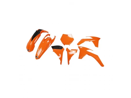 Kit complet plastice UFO KTM SXF 11-12, SX 12 culoare Portocaliu (KT510E127) | KTKIT510127