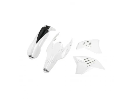 Kit complet plastice UFO KTM EXC 09-10 culoare Alb (KT511E047) | KTKIT511047