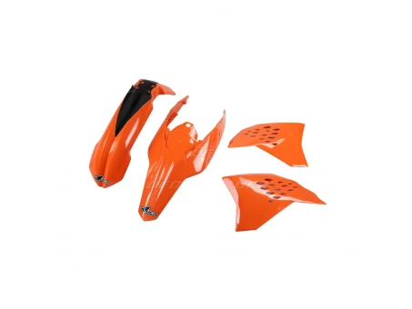 Kit complet plastice UFO KTM EXC 09-10 culoare Portocaliu (KT511E127) | KTKIT511127