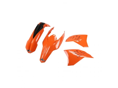 Kit complet plastice UFO KTM EXC 09-10 culoare OEM (Portocaliu) (KT511E999) | KTKIT511999