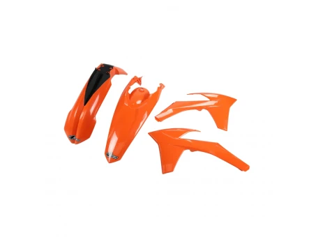 Kit complet plastice UFO KTM EXC 12-13 culoare Portocaliu (KT513E127) | KTKIT513127