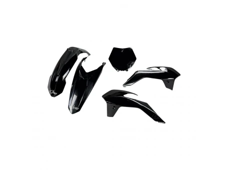 Kit complet plastice UFO KTM SX 85 13-17 culoare Negru (KT514E001) | KTKIT514001
