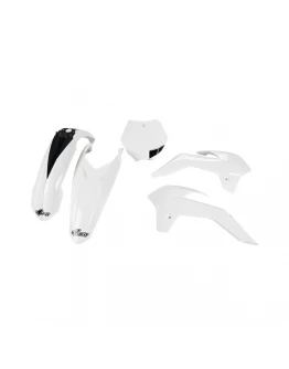 Kit complet plastice UFO KTM SX 85 '13-'17 culoare Alb (KT514E047)