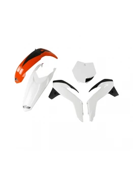 Kit complet plastice UFO KTM SX 85 '13-'17 culoare OEM '17 (Portocaliu/Alb)