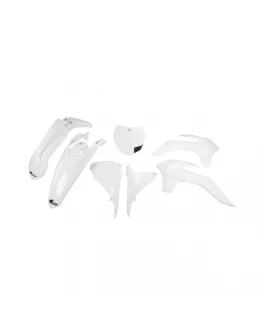 Kit complet plastice UFO KTM SX/SXF '13-'15, SX 250 '16 culoare Alb (KT515E047)
