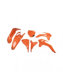 Kit complet plastice UFO KTM SX/SXF '13-'15, SX 250 '16, culoare Portocaliu