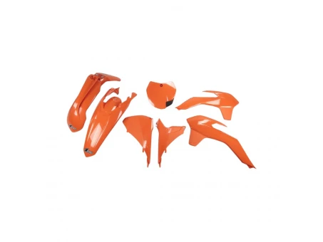 Kit complet plastice UFO KTM SX/SXF 13-15, SX 250 16, culoare Portocaliu | KTKIT515127