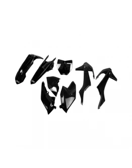 Kit complet plastice UFO KTM SX/SXF '16-'18 ( cu exceptia SX 250 '16) culoare Negru (KT517E001)
