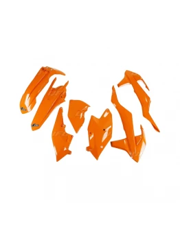 Kit complet plastice UFO KTM EXC/EXC-F TPI '17-'19, culoare Portocaliu (KT518E127)