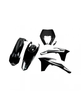 Kit complet plastice UFO KTM EXC/EXC-F '12-'13 culoare Negru (KT521E001)
