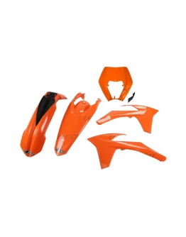 Kit complet plastice UFO KTM EXC/EXC-F '12-'13 culoare Portocaliu (KT521E127)