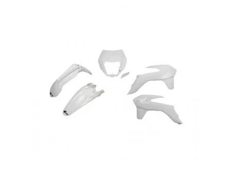 Kit complet plastice UFO KTM EXC/EXCF 14-16 Z culoare Alb (KT524E047) | KTKIT524047