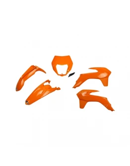Kit complet plastice UFO KTM EXC/EXCF '14-'16 Z culoare Portocaliu (KT524E127)