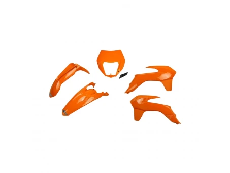 Kit complet plastice UFO KTM EXC/EXCF 14-16 Z culoare Portocaliu (KT524E127) | KTKIT524127