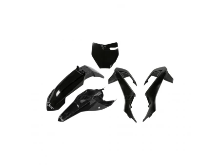 Kit complet plastice UFO KTM SX 65 16-23 culoare Negru (KT526E001) | KTKIT526001