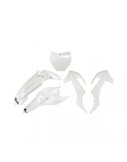 Kit complet plastice UFO KTM SX 65 '16-'23 culoare Alb (KT526E047)