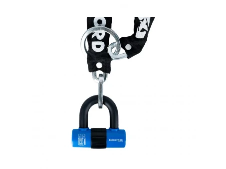 Lanț antifurt cu lacăt, 8mm x 1000mm (key lock) OXFORD Chain 8 | LK182