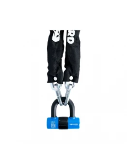 Cablu antifurt cu element de fixare Oxford Chain10 1.4m - Negru