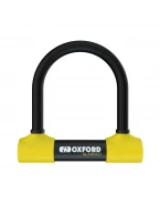 Lacat antifurt blocare disc frana Oxford Alarm-D - Negru/Galben