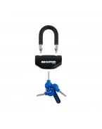 Cablu antifurt cu element de fixare Oxford  Boss 1.5 - Negru