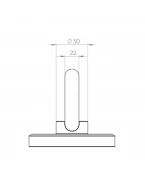 Ancora antifurt Oxford Anchor RotaForce - Negru