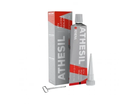 Silicon adeziv Athena Athesil RTV rezistență termică -40°C până la +220°C (max. +300°C) - 80g | M813002000001