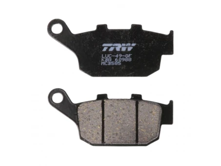 TRW LUCAS KLOCKI HAMULCOWE KH140 ORGANIC HONDA XLV TRANSALP 91-13, XRV 750 AFRICA TWIN 90-03, NX 650 DOMINATOR 88-94, SUZUKI XF 650 97-02, YAMAHA XJ6 09-12, TYŁ | MCB585