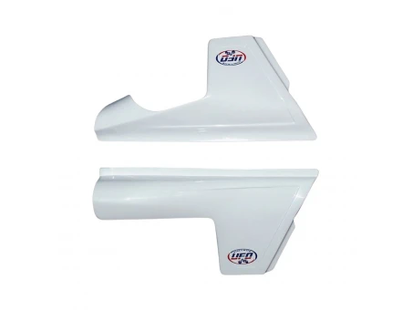Carene laterale UFO KTM 125/250/350/390/420/495 81-82 culoare Alb | ME08061W