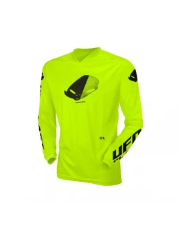 Tricou Copii UFO Radial Kid/Junior - Galben fluo
