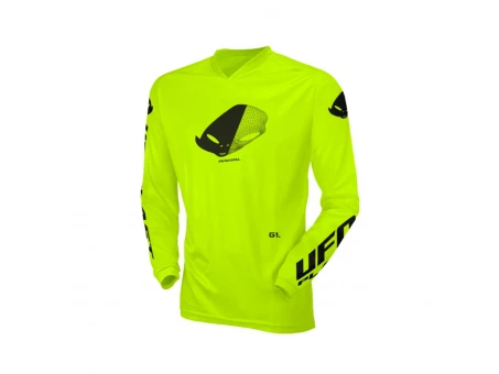 Tricou Copii UFO Radial Kid/Junior - Galben fluo