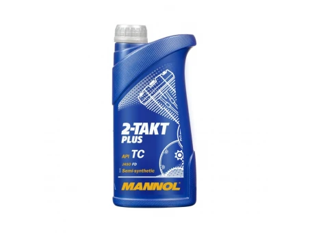 Ulei motor semi-sintetic 2T MANNOL 2T PLUS - 1L | MN7204-1