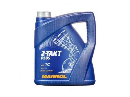 Ulei motor semi-sintetic 2T MANNOL 2T PLUS - 4L | MN7204-4