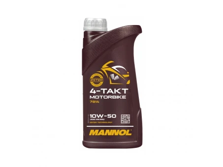 Ulei moto MANNOL 4T Motorbike 10W50 Ester Synthetic - 1L | MN7814-1