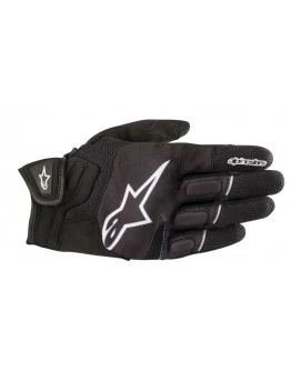 Manusi de piele vara Alpinestars ATOM - Negru,Alb