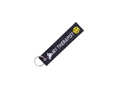 Breloc moto textil "My Therapist"