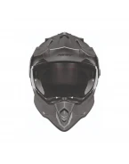 Casca Off Road/Dual NOX N312 SOLID - Gri mat