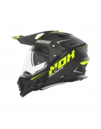 Casca Moto Off-Road/Trail NOX N312 VAPOR - Negru/Galben fluo