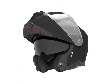 Casca Flip-Up NOX N967 - Negru lucios