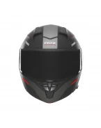 Casca Moto Modulara NOX N968 ULTRA - Negru/Rosu mat