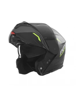 Casca Moto Modulara NOX N968 ULTRA - Negru/Galben fluo mat	
