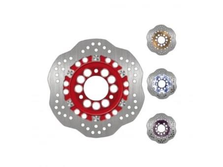 Disc frana fata NG -  DAELIM 125 00-08, PEUGEOT 125 SUM 09-12, HONDA CRM 125 91-98 (220X58X4) (3X85MM) WAVE | NG1201X