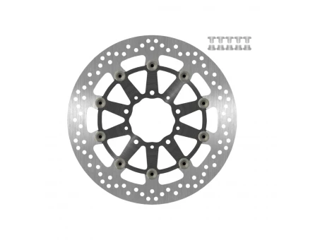 Disc frana fata NG -  KAWASAKI Z 1000 ABS 15-17, Z 1000 15-17, ZX6R 13-17, Z800 12-18, GTR 1400 07-18, ZZR 1400 06-18 (310X80X5MM) (5X10,5MM) flotant (centru aluminiu) | NG1559G