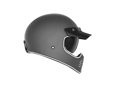 Casca integrala NOX PREMIUM FULL FACE SEVENTY II SOLID - Titanium mat