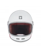 Casca integrala NOX PREMIUM FULL FACE REVENGE STROBE - Alb/Albastru/Rosu