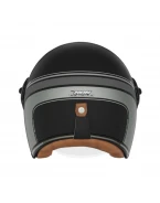 Casca jet NOX PREMIUM HERITAGE LINE - Negru/Gri mat