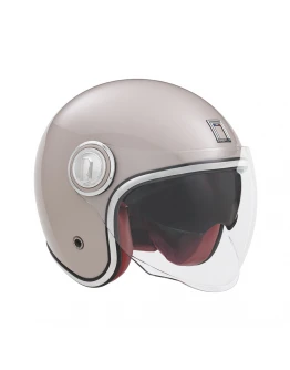Casca jet NOX PREMIUM HERITAGE SOLID - Champagne