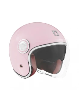 Casca jet NOX PREMIUM HERITAGE SOLID - Roz