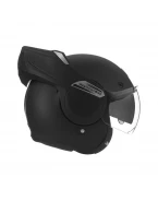 Casca Moto Modulara NOX STRATOS BLIND Matte Black - Negru mat